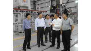 浙江省經(jīng)信委副主任鄧國(guó)強(qiáng)來(lái)企業(yè)考察