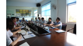 浙江省產(chǎn)業(yè)集群示范區(qū)現(xiàn)場考核組蒞臨企業(yè)調研指導