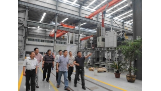 浙江省科技廳高新處余曉軍處長一行調研企業(yè)