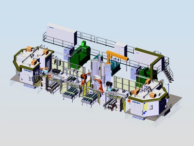 汽車支架自動化超級生產線 SBPL系列