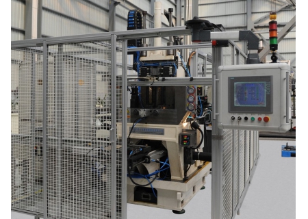 軸瓦拉削加工自動線