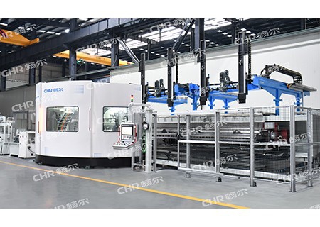 五軸數(shù)控臥式側(cè)拉床